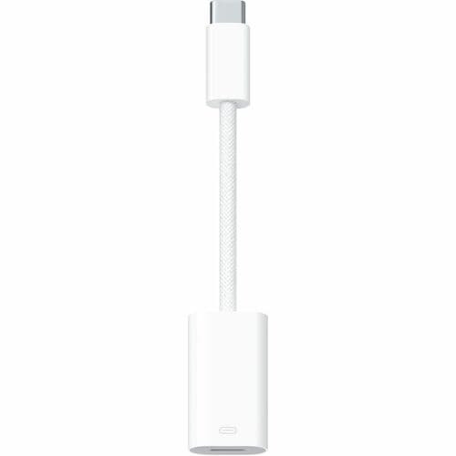 Apple MUQX3FE/A, USB-C to Lightning Adapter, 1 Year Warranty