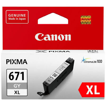 Canon CLI671XL Grey Ink Cartridge