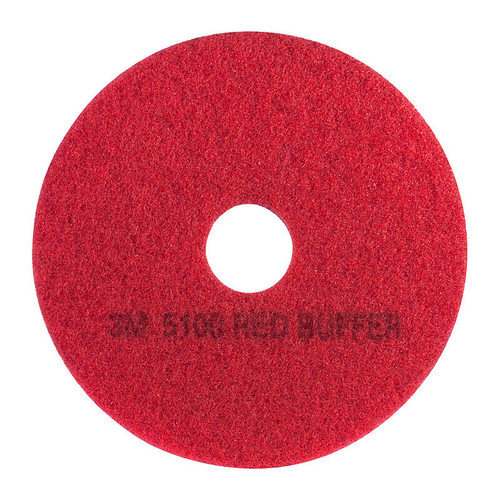 3M Red Buff Pad 5100 17in Bx5