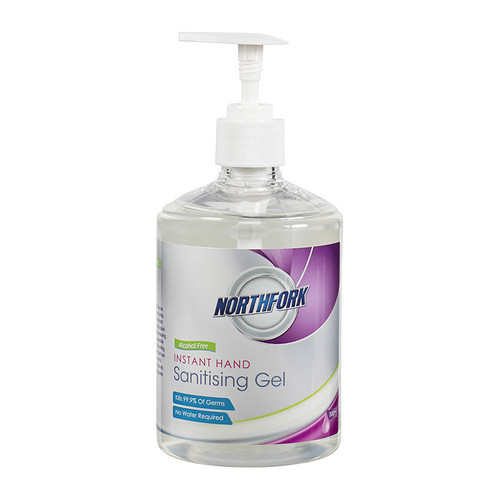 Northfork Hand Sanitiser Gel Alcohol Free 500ml
