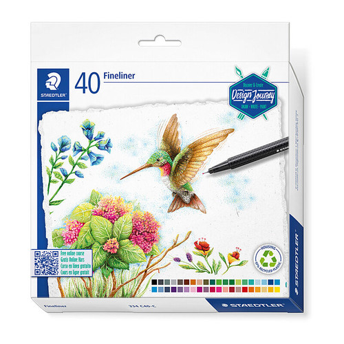 Staedtler Triplus Fineliner AsStaedtler Bx40