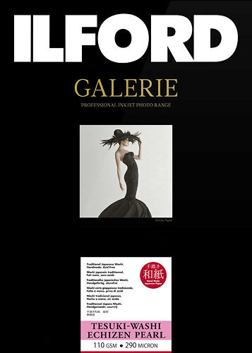 Ilford Galerie Tesuki-Washi Yanase 120gsm A4 10 Sheets Deckle Edge