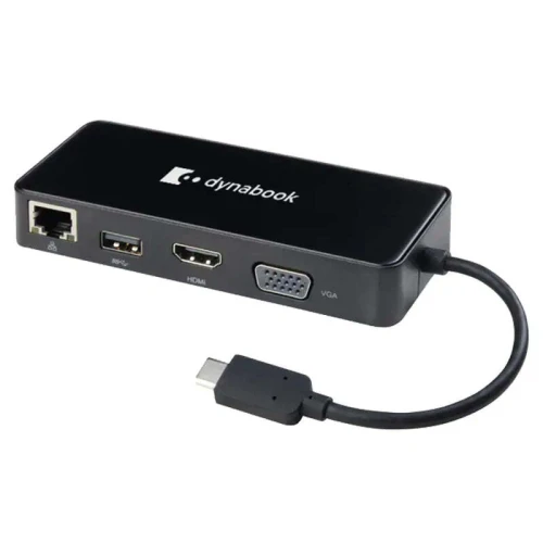 Dynabook USB-C Travel Adapter HDMI/VGA/LAN/USB