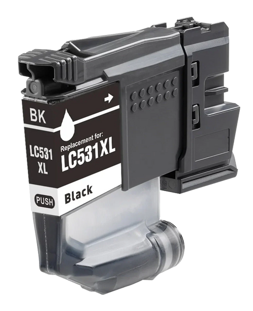PREMIUM Compatible Brother LC-531XL Black Ink Cartridge - 500 pages