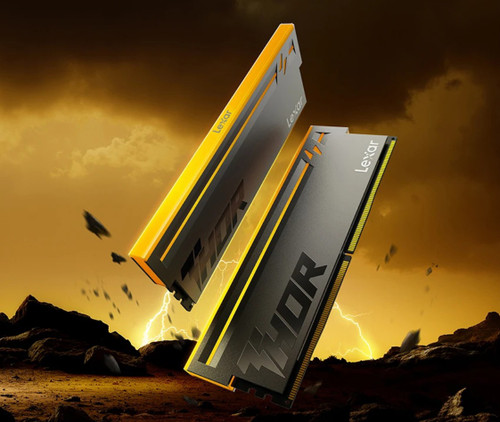 Lexar LD5U64G60C40BV-RGD DDR5 UDIMM 128GB Kit (2 x 64GB) 6000 MT/s 1.35V CL40 THOR G2 OC RGB BLACK INTEL XMP 3.0 & AMD EXPO