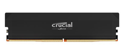 Crucial Pro 32GB (1x32GB) DDR5 UDIMM 6400MHz CL40 Black Heat Spreaders Overclocking Support Intel XMP AMD Ryzen Desktop PC Gaming Memory Tray