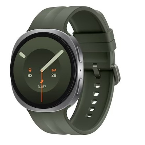 Samsung Galaxy Watch9 Bluetooth (44mm) - Silver (SM-L350NZSAXSA), 1.5', Super AMOLED, 2.1GHz, 2GB/32GB, Bluetooth v6.0,445 mAh, 2 Years Warranty