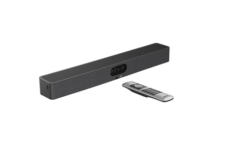 Yealink Meeting Bar A25-010, Microsoft Teams and Zoom Rooms on Android,151° Triple-lens System,Noise-free,AI-powered, One-cable solution