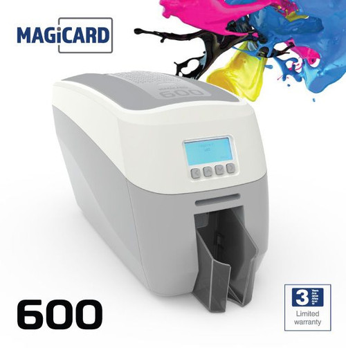 Magicard 600 Duplex Mag Smartcard 600dpi Card Printer 36 Month Hotswap Warranty