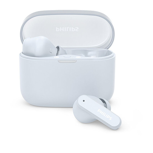 Philip wireless earbuds with Dynamic Bass - White
