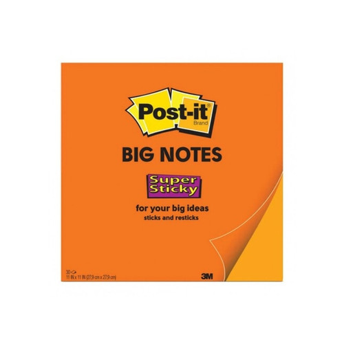 Post-It Notes BN11O S/Sticky Big Orange 279mm