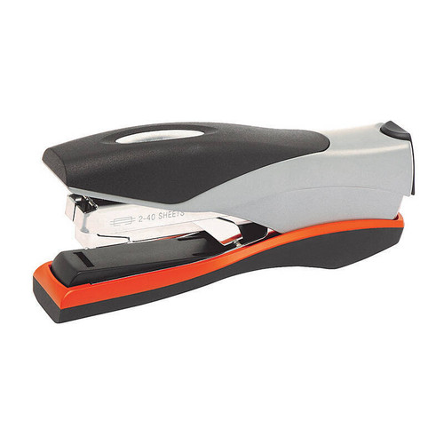 Rexel Stapler Optima 40 Full Strip Orange/Silver