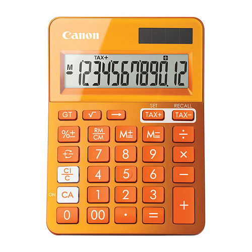 Canon LS-123MOR Calculator - Metallic Orange Canon LS-123MOR Calculator - Metallic Orange