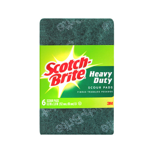 ScotchBrite Scourer Pack of 6 Box 5 ScotchBrite Scourer Pack of 6 Box 5