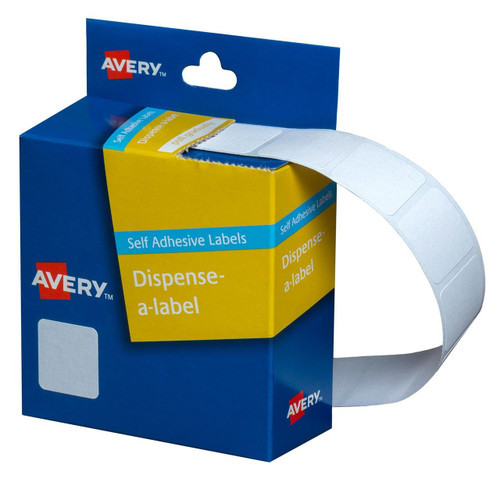Avery Label Square 19x19 White Rl900 Dispenser