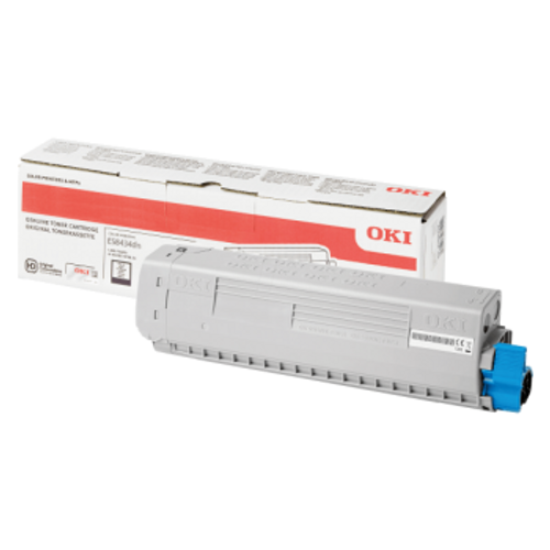Oki Black Toner Cartridge For ES8434 - 10,000 Pages (ISO)