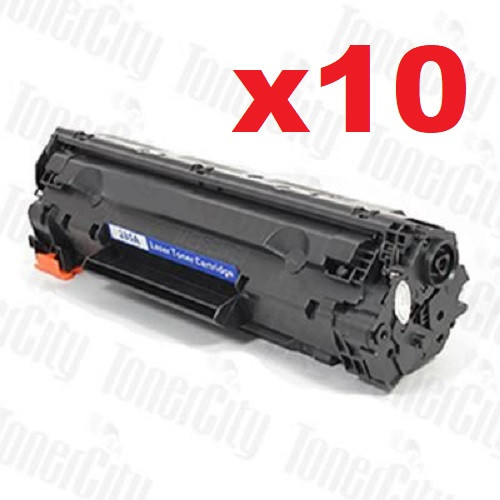 10 x Compatible HP No. 85A Toner Cartridge (CE285A) - 1,600 pages