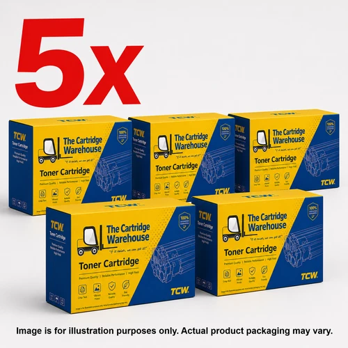 5 x PREMIUM Compatible Brother TN-1070 Toner Cart - 1,000 pages