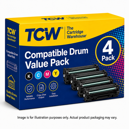 PREMIUM Compatible Brother DR-253 Drum Set Value Pack - 4 Drums