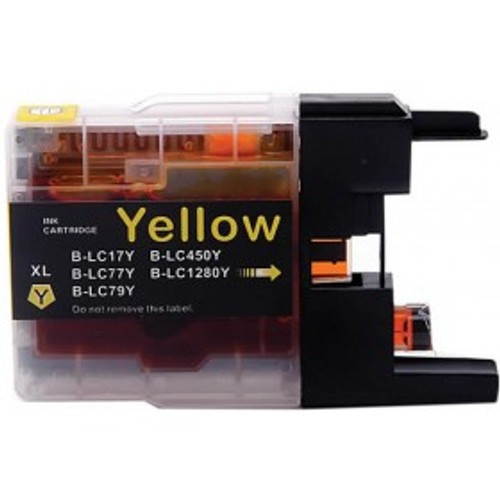 PREMIUM Compatible Brother LC-73 High Yield Yellow Cartridge - 600 pages