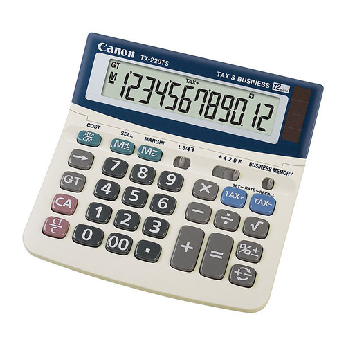 Canon TX-220TS Calculator Canon TX-220TS Calculator