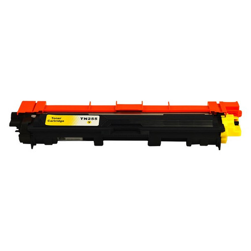 PREMIUM Compatible Brother TN-255 Yellow Toner Cartridge - 2,200 pages