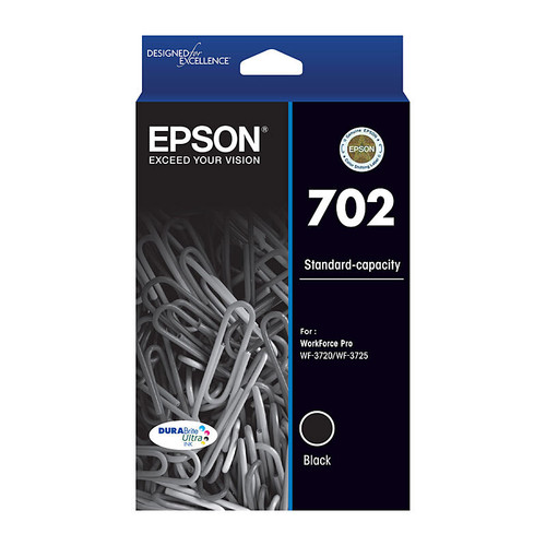 Epson 702 Black Ink Cartridge Epson 702 Black Ink Cartridge