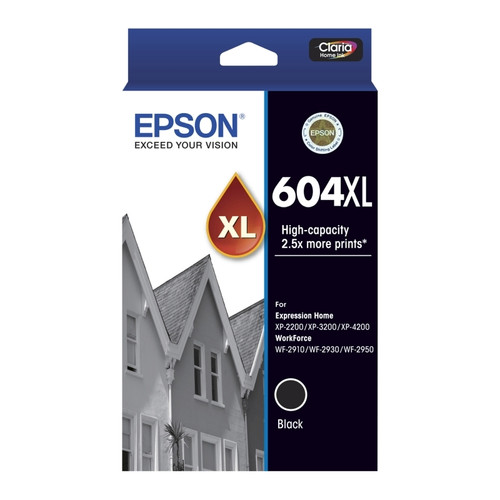 Epson 604XL Black Ink Cartridge Epson 604XL Black Ink Cartridge