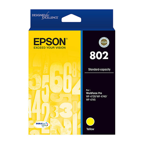 Epson 802 Yellow Ink Cartridge Epson 802 Yellow Ink Cartridge
