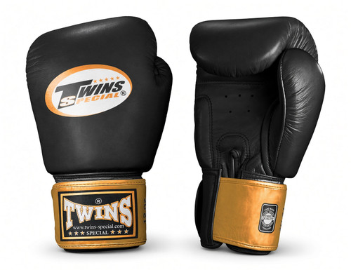 TWINS ペアパンチミット　金　ゴールド 　黒 値下げ不可 Twins Special Dual Color Boxing Gloves