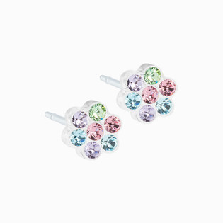 Plastic Earrings,80pcs Colorful Cubic Zirconia Earrings For Gril, Medical  Grade Plastic Post Earrings For Sensitive Ears, 3mm Stud Earrings For Women