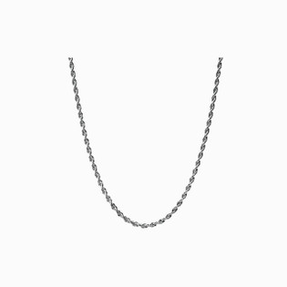Twisted Silver or Gold Chain Necklace | Blomdahl USA
