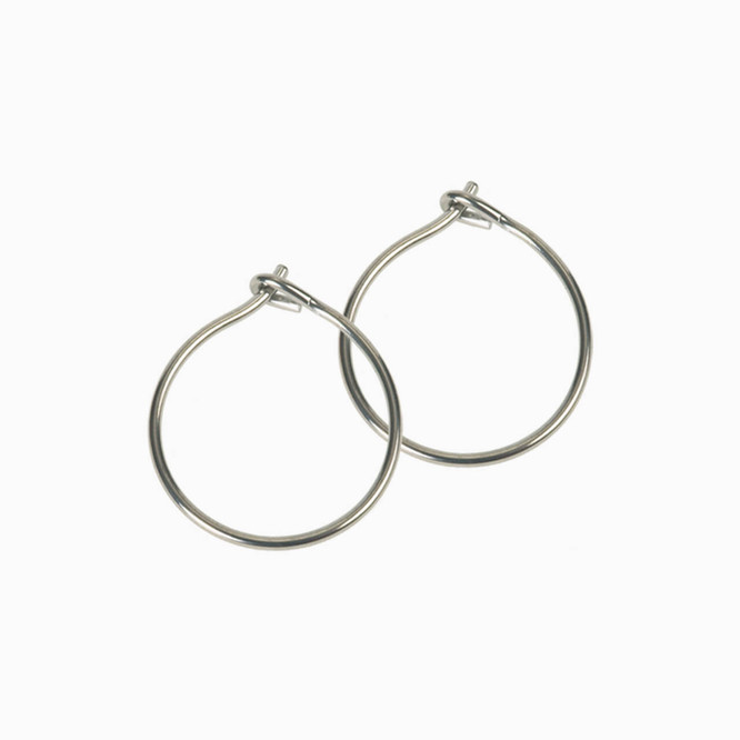 Stainless Steel Safety Earring Backs (4 pieces)