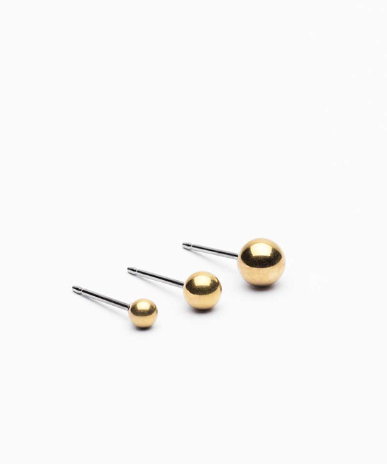 Amazon.com: Tiny 2mm Ball Stud Earrings for Women Girls,Dainty Dot Earrings  316L Surgical Stainess Steel for Cartilage Tragus Helix Multiple Piercing  Hypoallergenic(2mm, Gold) : Handmade Products
