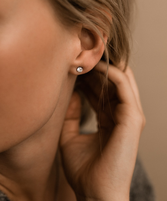 Earring Backers - Pure Titanium Earrings for Sensitive Ears