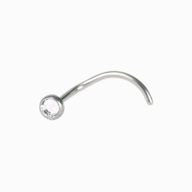 Beaded Silver Nose Ring | Sterling Silver Nose Hoop | Nose Jewelry – Rock  Your Nose Jewelry Inc.