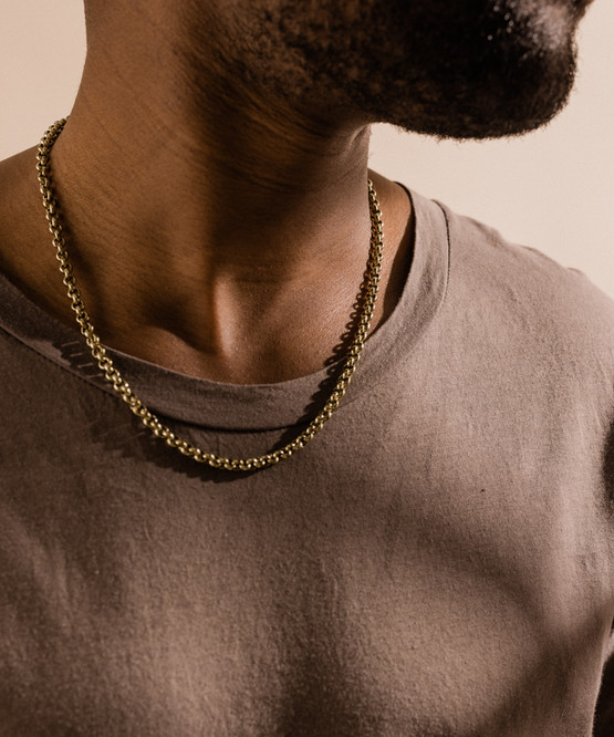 Box Chain Necklace for men