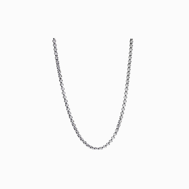 Curb Chain Necklace in Sterling Silver, 11.5mm | David Yurman