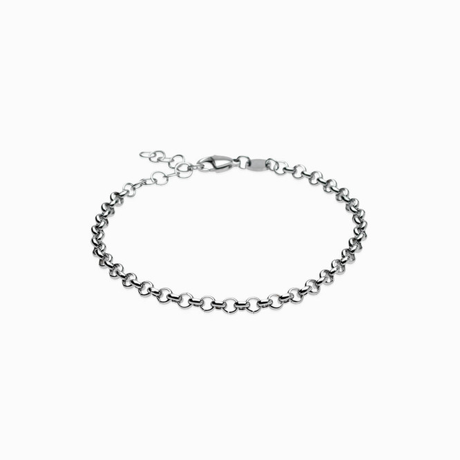 Tiny Box Chain Bracelet 18-22 cm