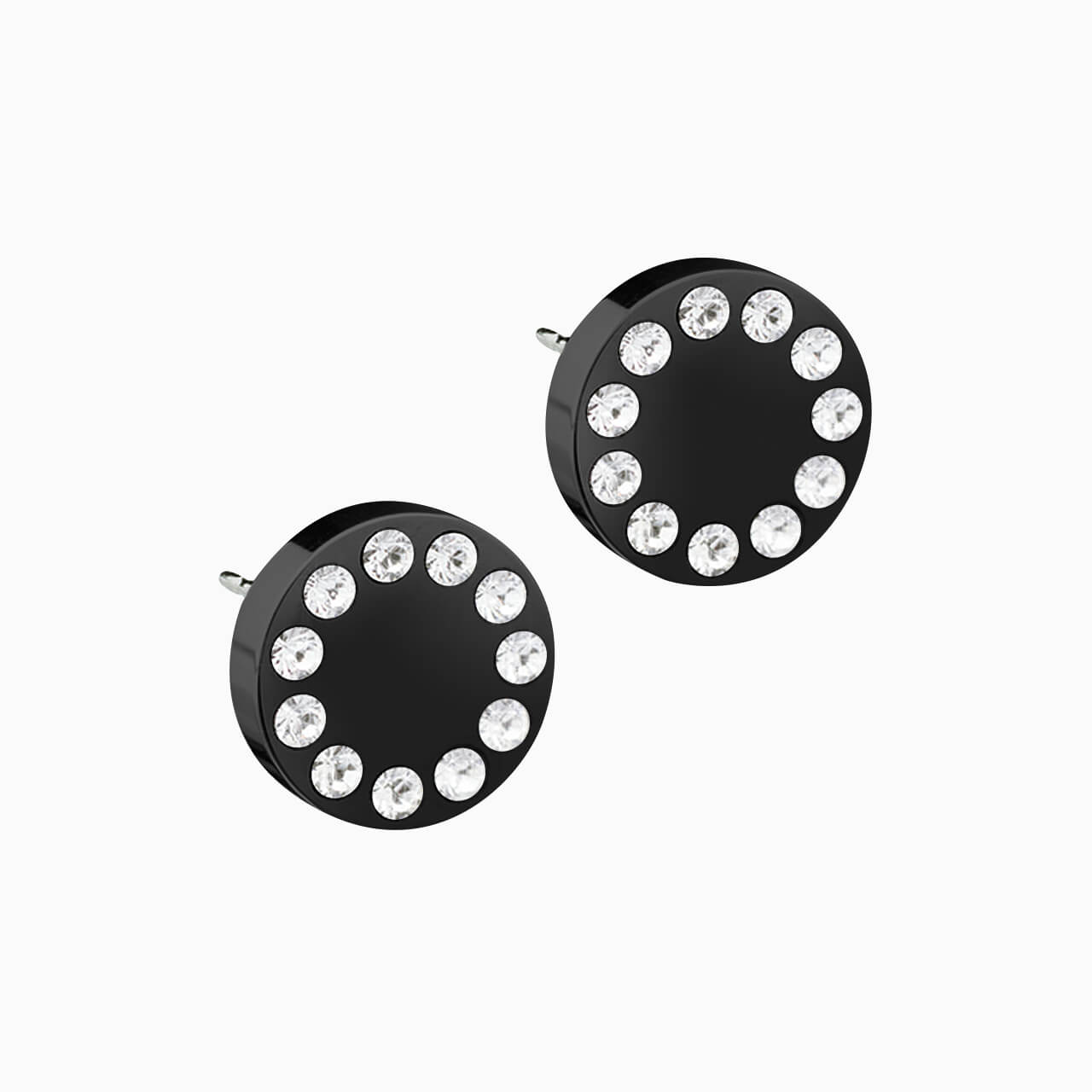 ★SENTIMENTS★ NO.578 [BLACK] ROUND KEY HOLE EARRING NO.578 [BLACK] ROUND KEY HOLE EARRING - SENTIMENTS | 60