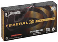 Federal 6.5mm Creedmoor 130gr Open Tip Match (OTM) ammunition