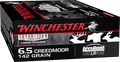 Winchester 6.5mm Creedmoor 142gr Polymer Tipped ammunition