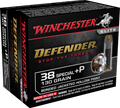 Winchester .38 Special 130gr Jacketed Hollow Point (JHP) ammunition