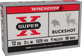 Winchester Super X 12 Gauge 2.75" 9 Pellets #00 Buck