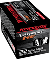 Winchester .22 WMR 30gr Jacketed Hollow Point (JHP) ammunition