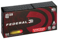Federal Syntech Range .40 S&W 165 Grain Syntech Jacket Flat Nose