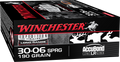 Winchester .30-06 Springfield 190gr Polymer Tipped ammunition
