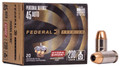 Federal .45 ACP 230gr Jacketed Hollow Point (JHP) ammunition