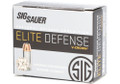 Sig Sauer Elite Defense .380 ACP 90 Grain V-Crown