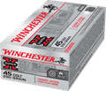 Winchester .45 Colt 250gr Lead Flat Nose (LFN) ammunition